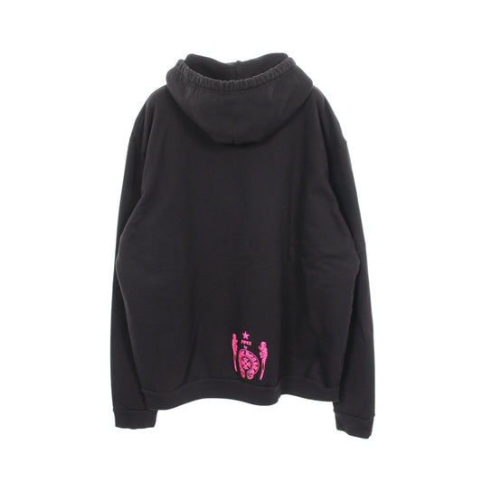 FOTI MISS LERLENE フーディ プルオーバーパーカー コットン ブラック ピンクパープル クロムハーツ トップス Chrome Hearts