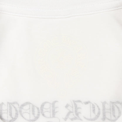 FUCK YOU アームロゴ クルーネック 長袖Tシャツ コットン ホワイト クロムハーツ トップス Chrome Hearts