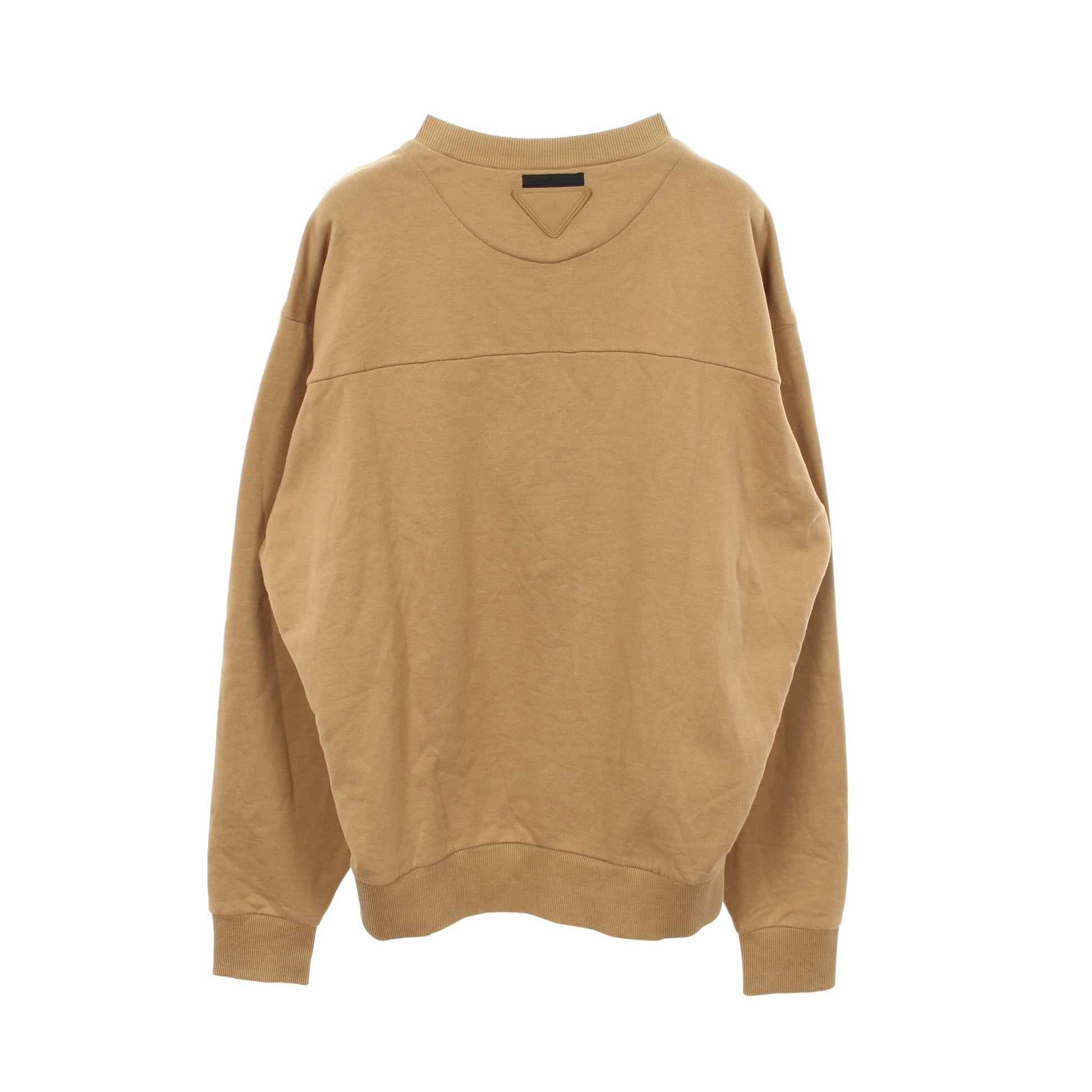 Futuristic Logo sweater スウェットシャツ コットン ベージュ マルチカラー プラダ トップス PRADA