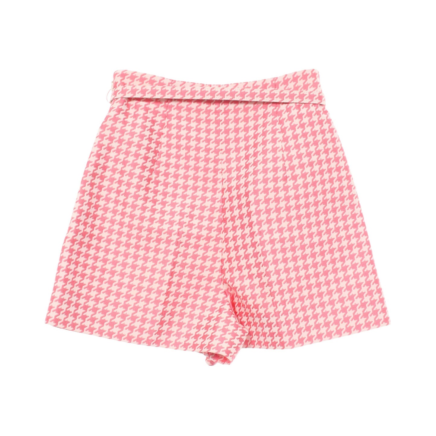 千鳥格子柄 ショーツ パンツ コットン ビスコース ピンク ホワイト クリスチャンディオール ボトムス Christian Dior