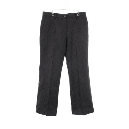花柄 パンツ ウール ブラック ドリスヴァンノッテン ボトムス DRIES VAN NOTEN