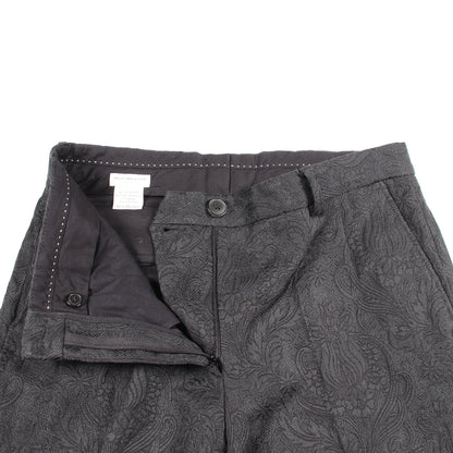 花柄 パンツ ウール ブラック ドリスヴァンノッテン ボトムス DRIES VAN NOTEN