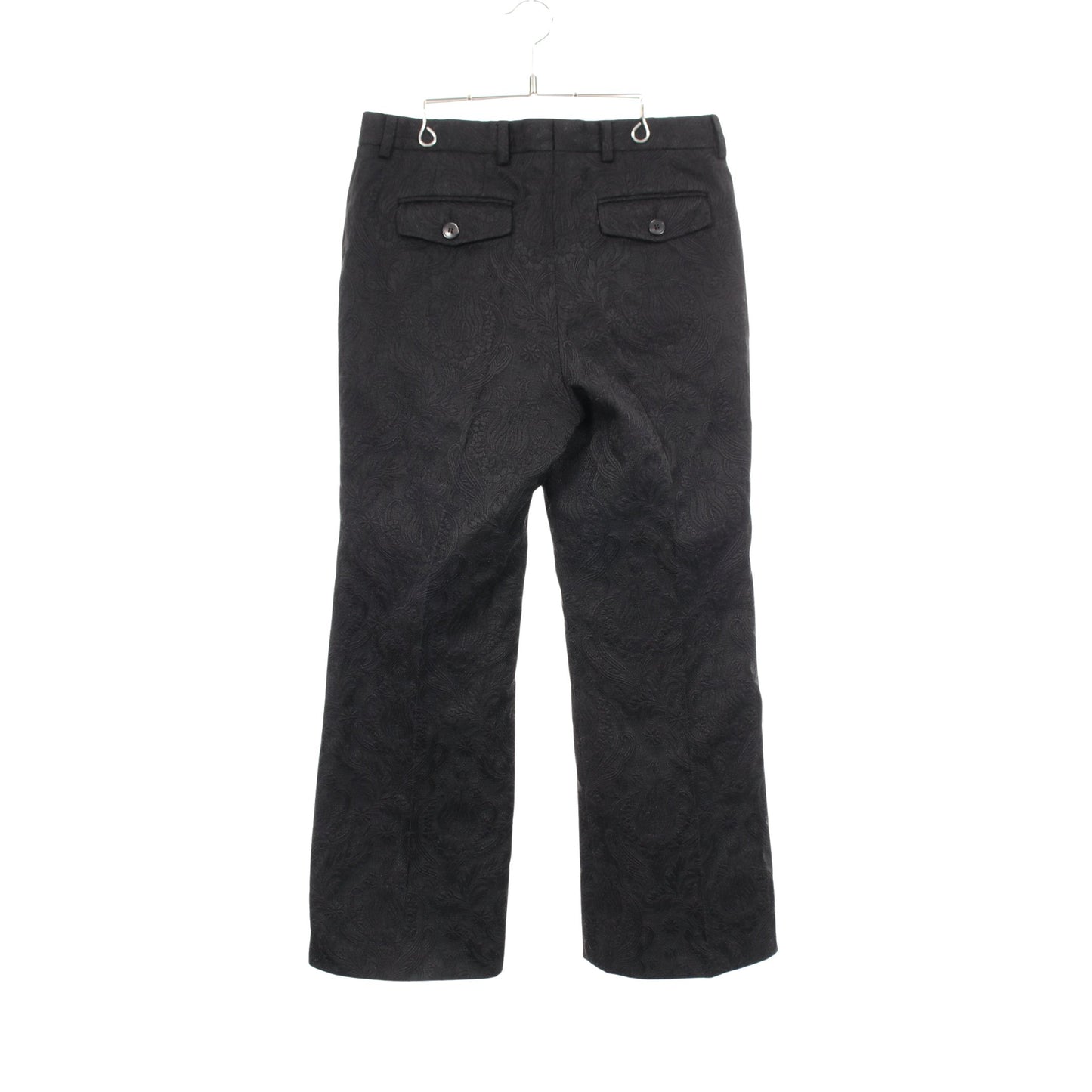 花柄 パンツ ウール ブラック ドリスヴァンノッテン ボトムス DRIES VAN NOTEN