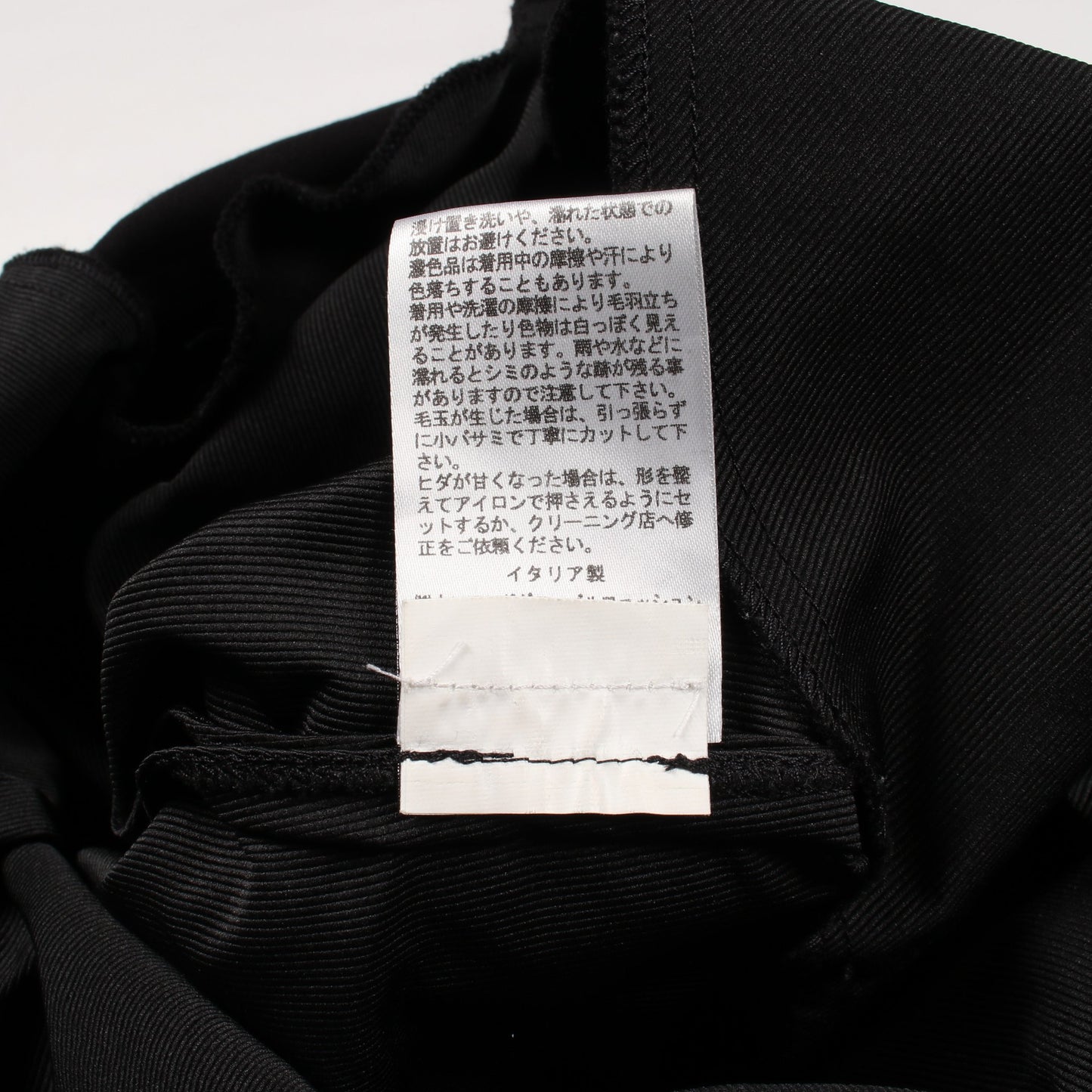 切替 プリーツ 長袖 ワンピース レーヨン ブラック ジルサンダーネイビー ワンピース JIL SANDER NAVY