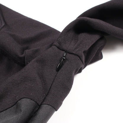 切替 プリーツ 長袖 ワンピース レーヨン ブラック ジルサンダーネイビー ワンピース JIL SANDER NAVY