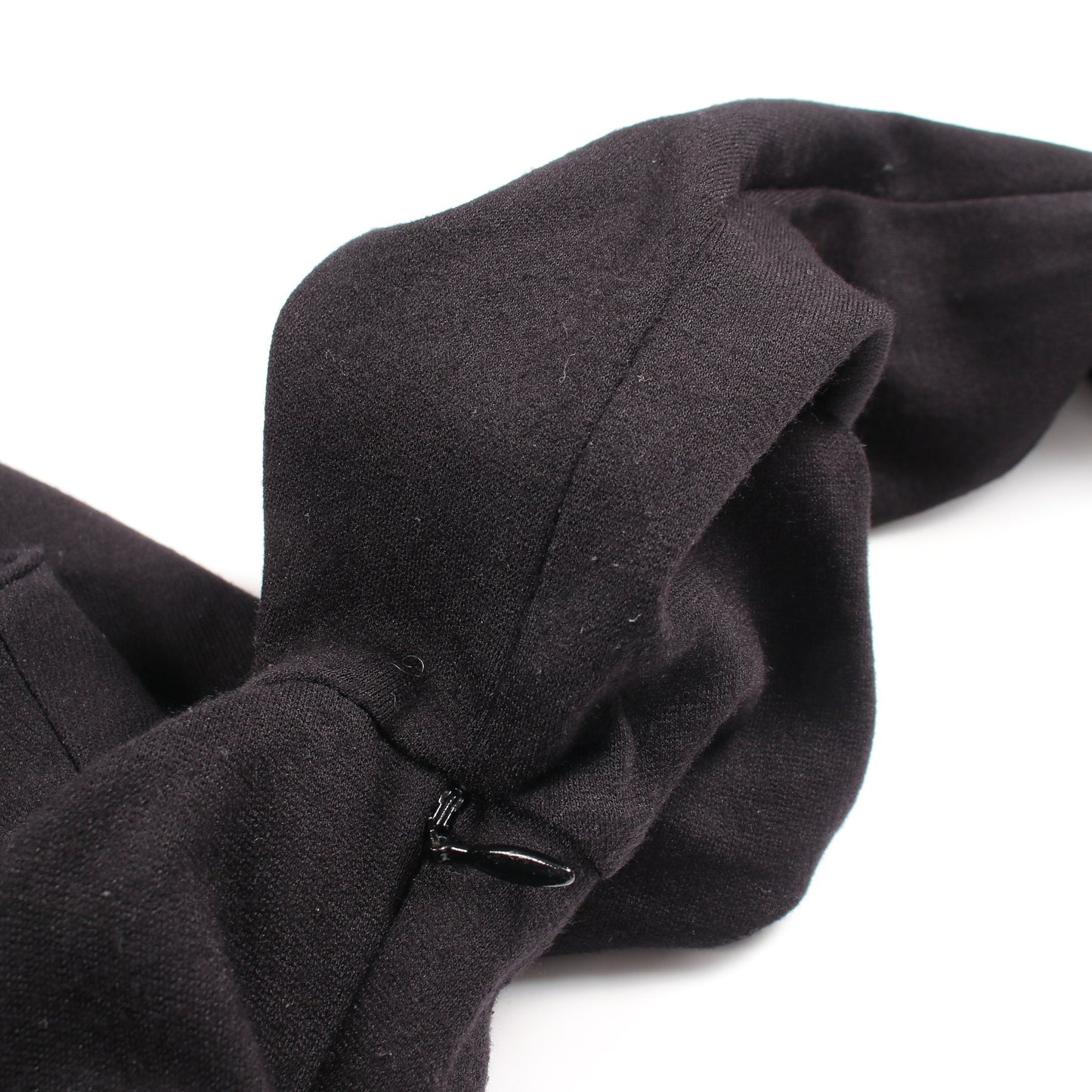 切替 プリーツ 長袖 ワンピース レーヨン ブラック ジルサンダーネイビー ワンピース JIL SANDER NAVY