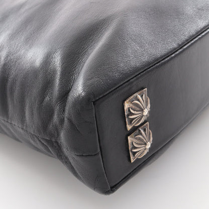 ピラミッドスタッズ クラッチバッグ レザー ブラック クロムハーツ バッグ Chrome Hearts