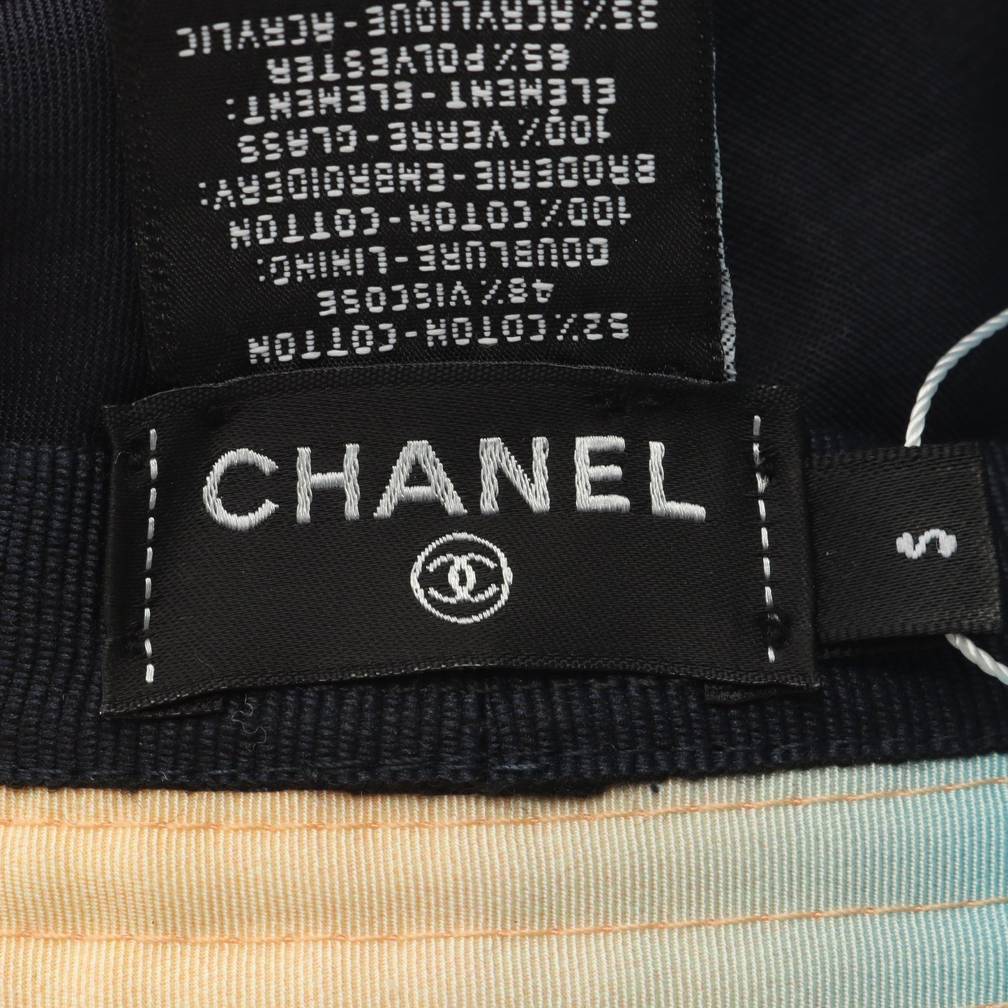 ココマーク グラデーション バケット ハット コットン ビスコース マルチカラー シャネル 財布・小物 CHANEL