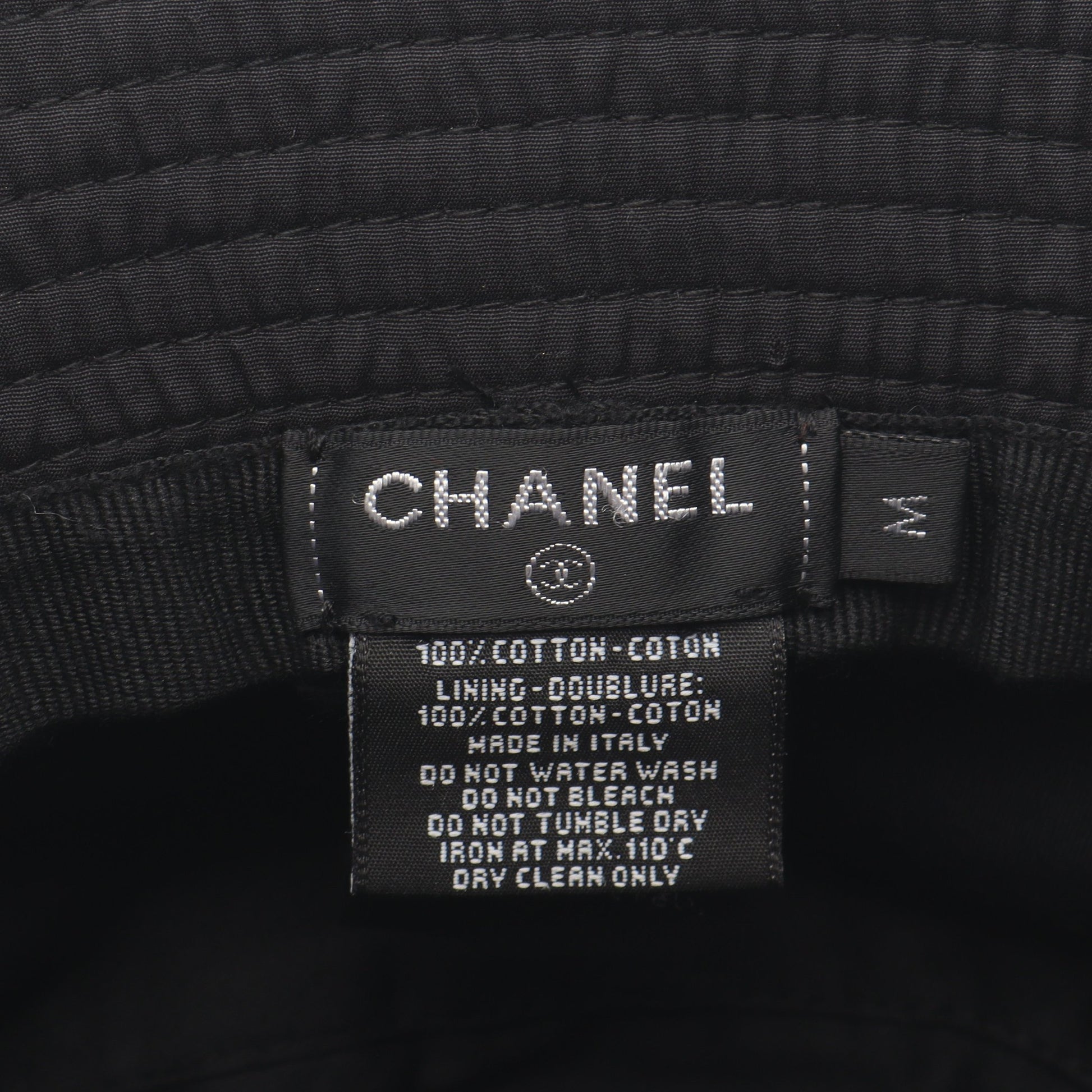 ココマーク バケット ハット コットン ブラック シャネル 財布・小物 CHANEL