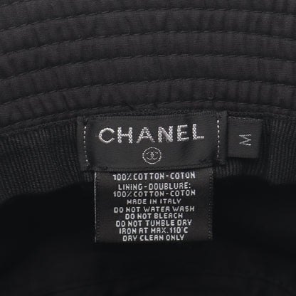 ココマーク バケット ハット コットン ブラック シャネル 財布・小物 CHANEL