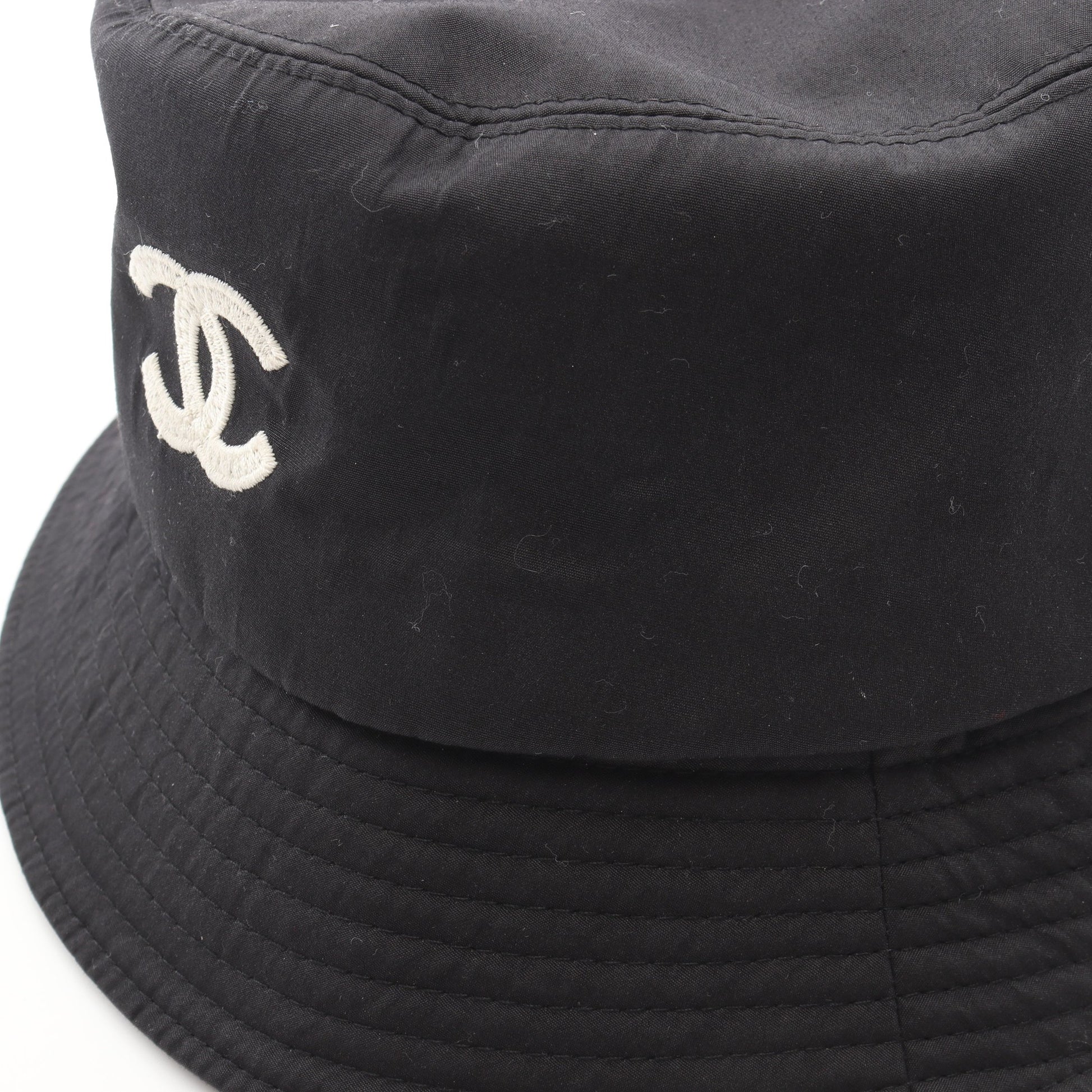 ココマーク バケット ハット コットン ブラック シャネル 財布・小物 CHANEL