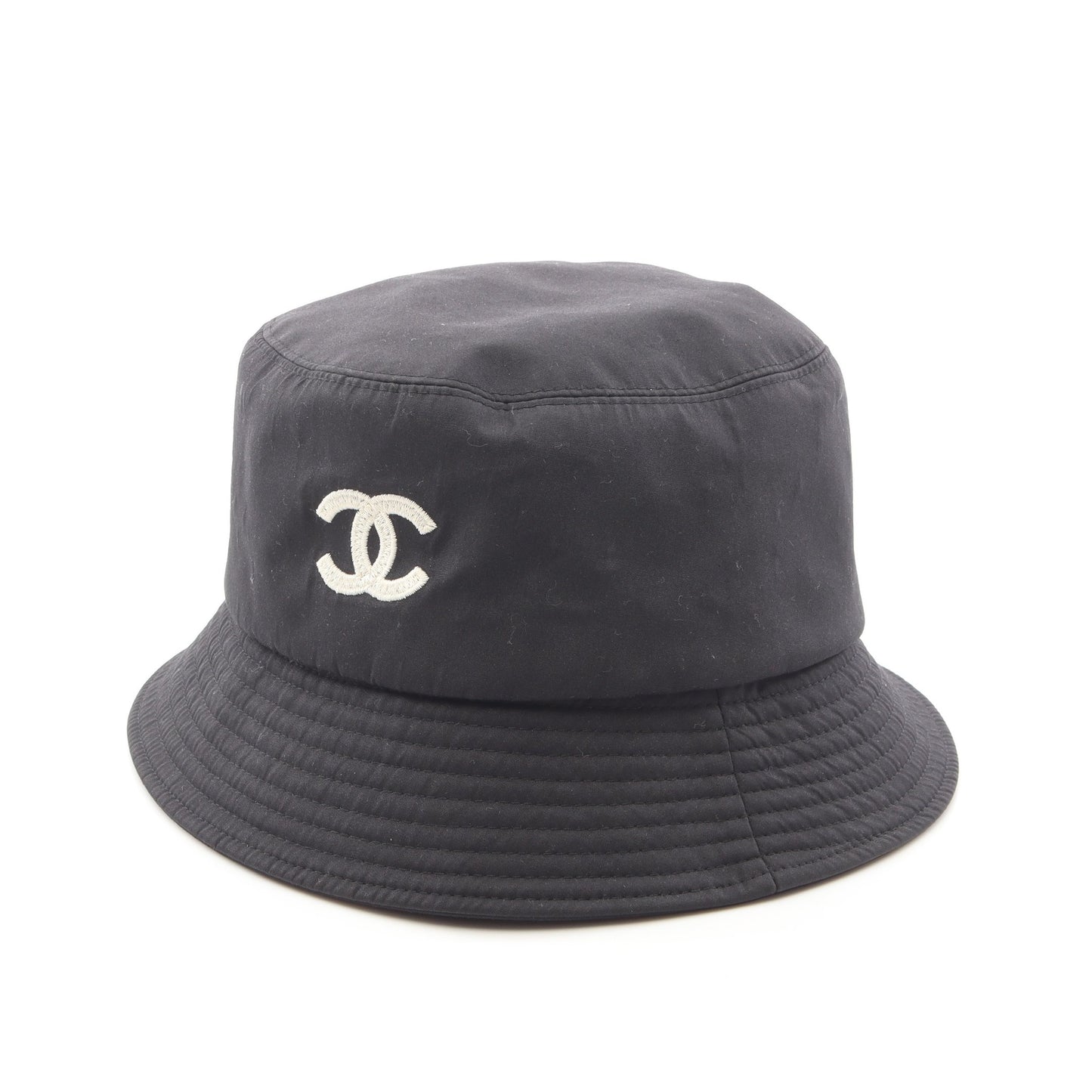 ココマーク バケット ハット コットン ブラック シャネル 財布・小物 CHANEL