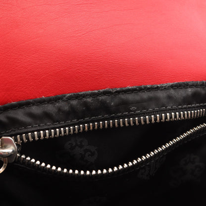 ホットポット クロスボール ショルダーバッグ レザー レッド クロムハーツ バッグ Chrome Hearts