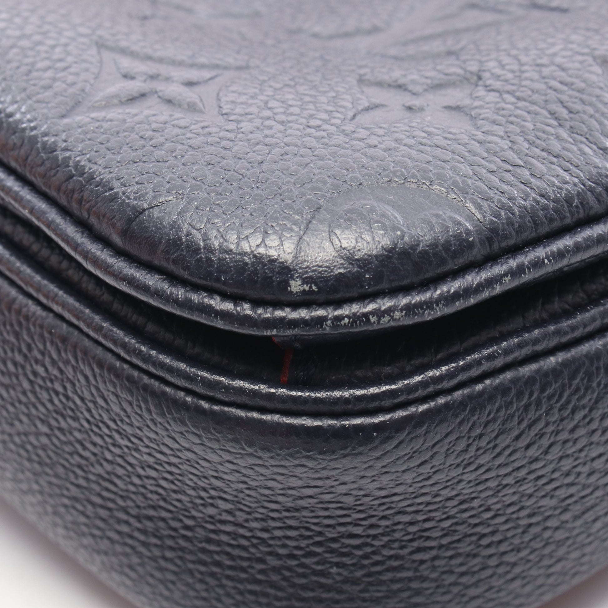 ポシェット メティス モノグラムアンプラント マリーヌルージュ 2WAY ハンドバッグ レザー ネイビー ルイヴィトン バッグ LOUIS VUITTON