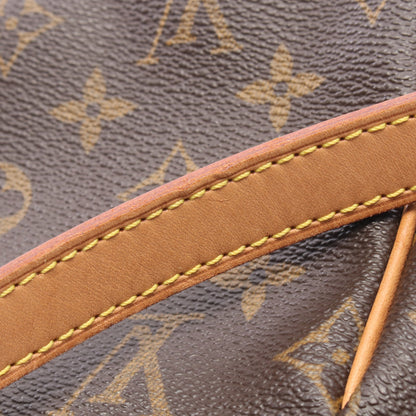 ヴィバシテPM モノグラム ショルダーバッグ PVC レザー ブラウン ルイヴィトン バッグ LOUIS VUITTON