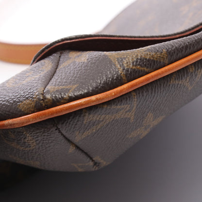 ミュゼットサルサ ショートストラップ モノグラム ショルダーバッグ PVC レザー ブラウン ルイヴィトン バッグ LOUIS VUITTON
