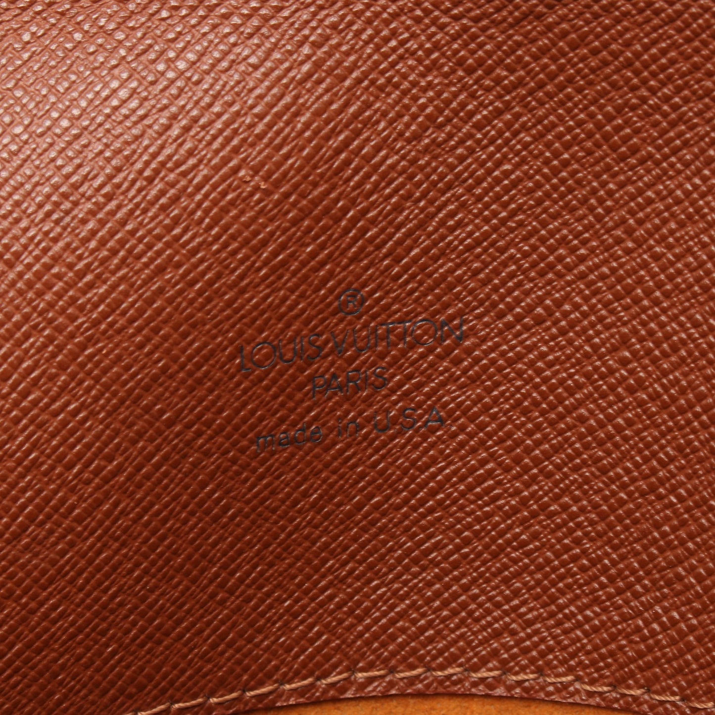ミュゼットサルサ ショートストラップ モノグラム ショルダーバッグ PVC レザー ブラウン ルイヴィトン バッグ LOUIS VUITTON