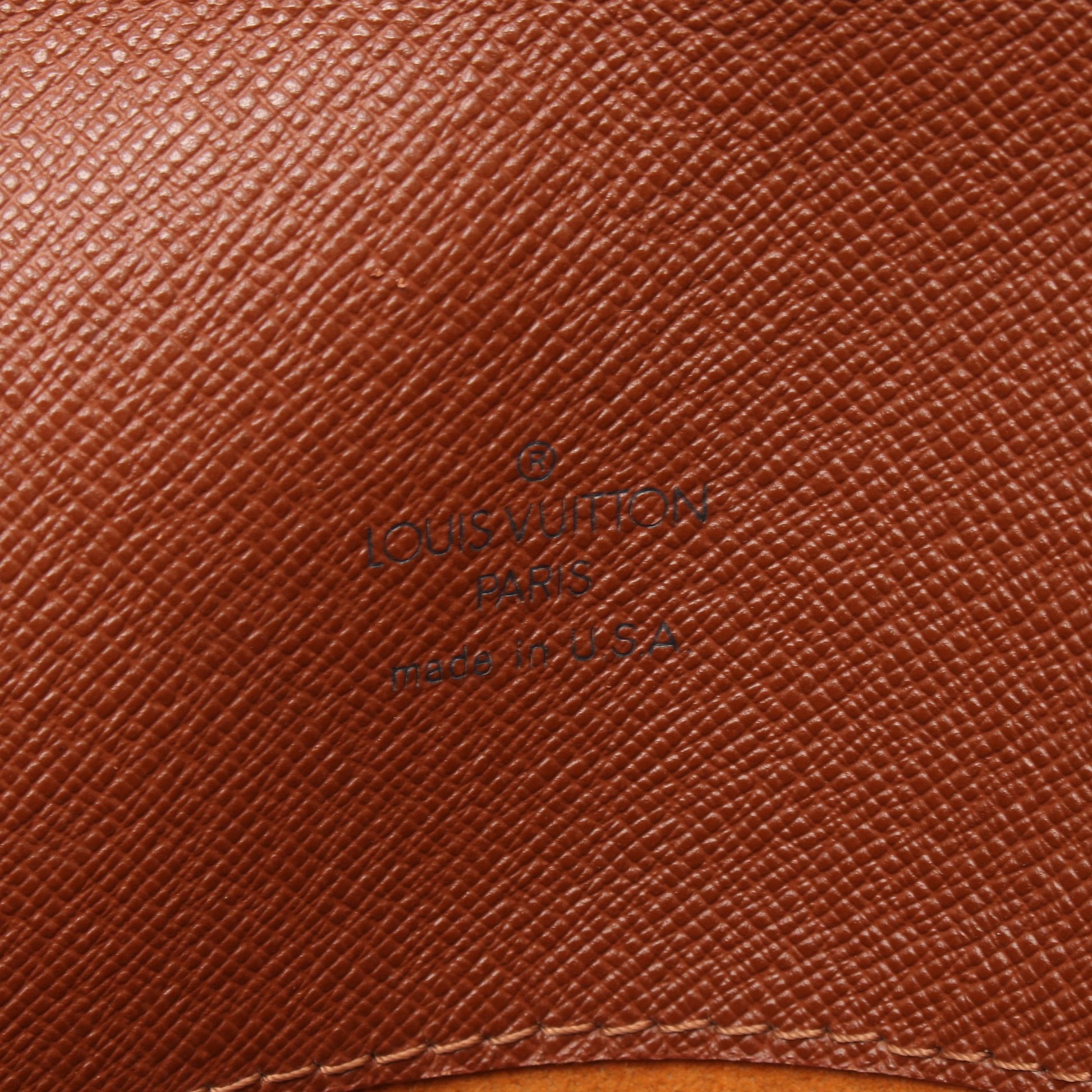 ミュゼットサルサ ショートストラップ モノグラム ショルダーバッグ PVC レザー ブラウン ルイヴィトン バッグ LOUIS VUITTON