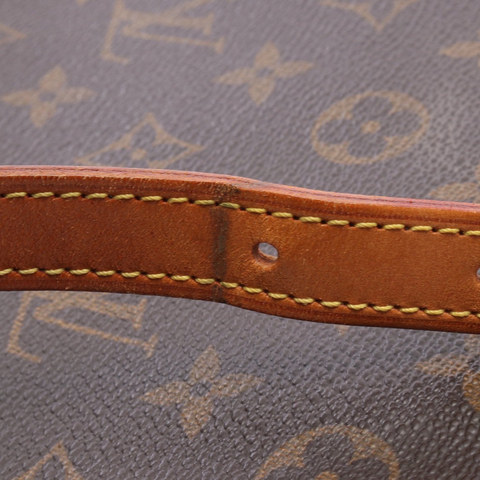ミュゼットサルサ ショートストラップ モノグラム ショルダーバッグ PVC レザー ブラウン ルイヴィトン バッグ LOUIS VUITTON