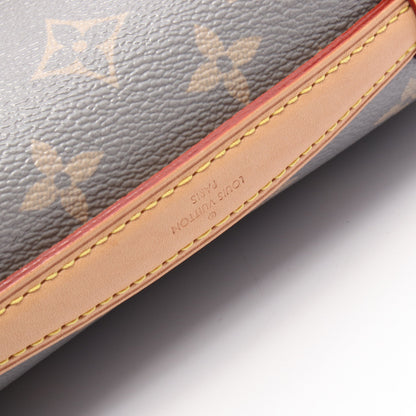 ポシェットメティス EW モノグラム トリアノングレー 2WAY ハンドバッグ レザー グレー ベージュ ルイヴィトン バッグ LOUIS VUITTON