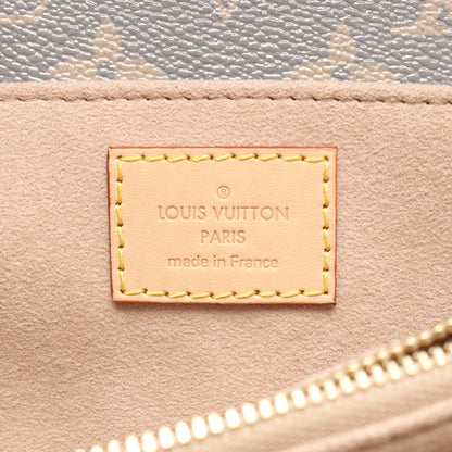 ポシェットメティス EW モノグラム トリアノングレー 2WAY ハンドバッグ レザー グレー ベージュ ルイヴィトン バッグ LOUIS VUITTON