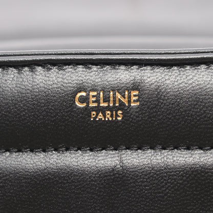 モノクローム チェーンショルダーバッグ レザー ブラック セリーヌ バッグ CELINE