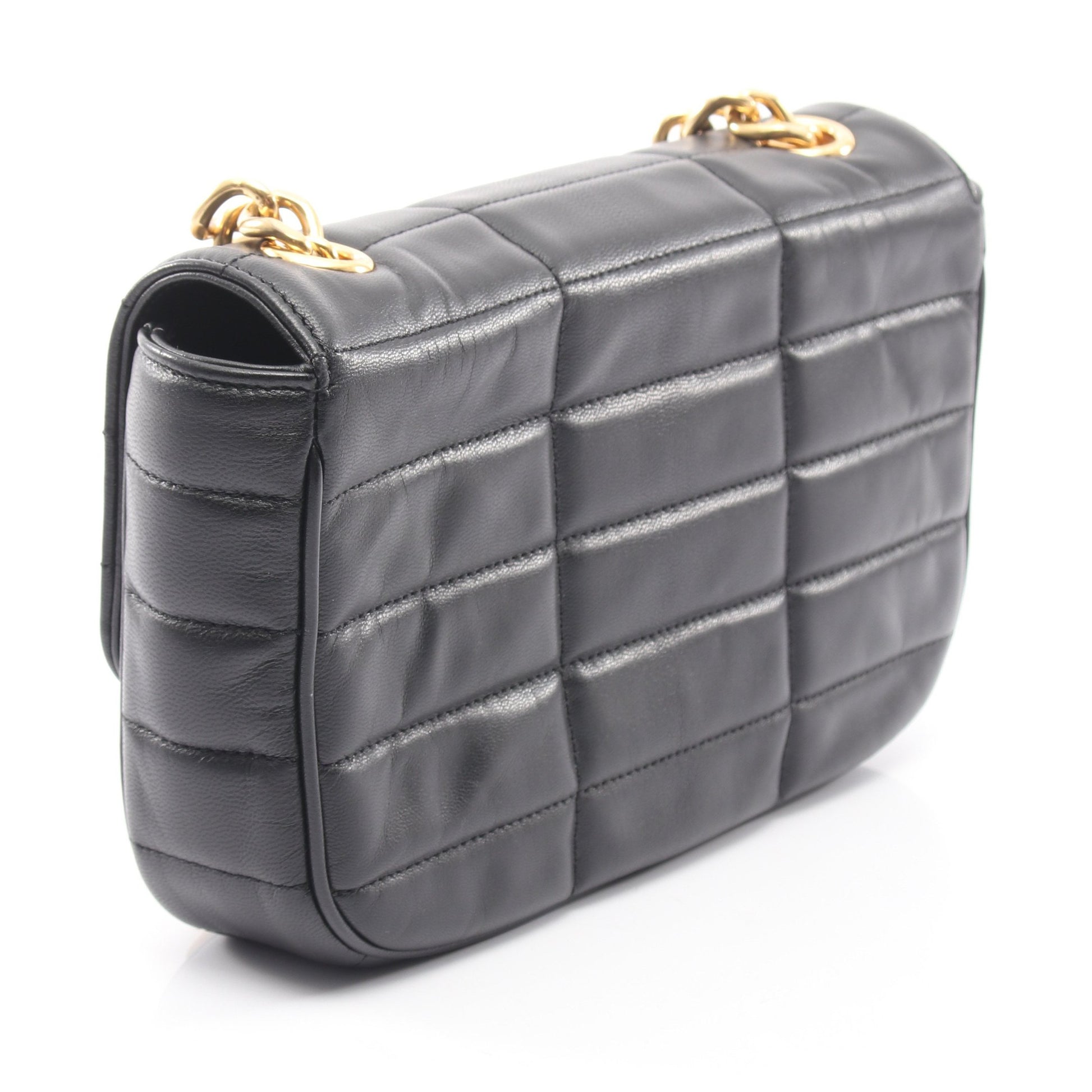 モノクローム チェーンショルダーバッグ レザー ブラック セリーヌ バッグ CELINE