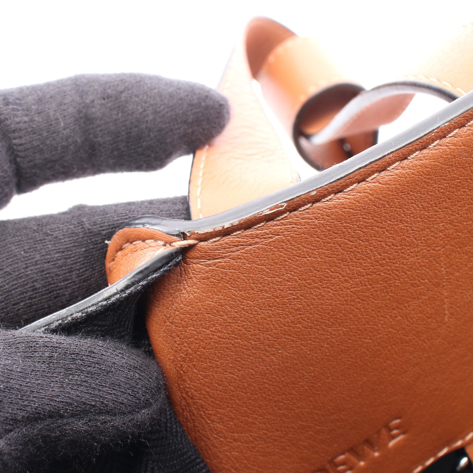 HAMMOCK SMALL ハンモック スモール 2WAY ハンドバッグ レザー ブラウン ロエベ バッグ LOEWE