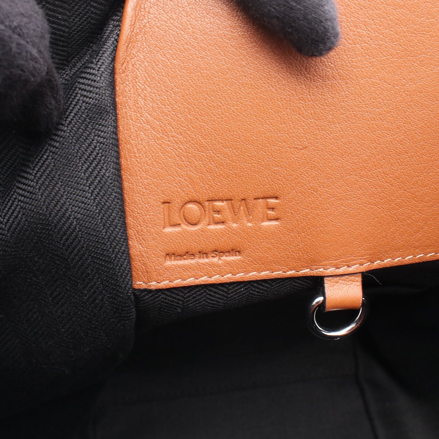 HAMMOCK SMALL ハンモック スモール 2WAY ハンドバッグ レザー ブラウン ロエベ バッグ LOEWE