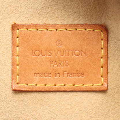マンハッタンPM モノグラム ハンドバッグ PVC レザー ブラウン ルイヴィトン バッグ LOUIS VUITTON