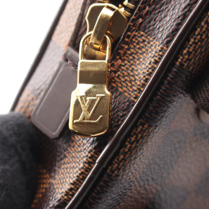 バムバッグ ブルックリン ダミエエベヌ ボディバッグ PVC レザー ブラウン ルイヴィトン バッグ LOUIS VUITTON