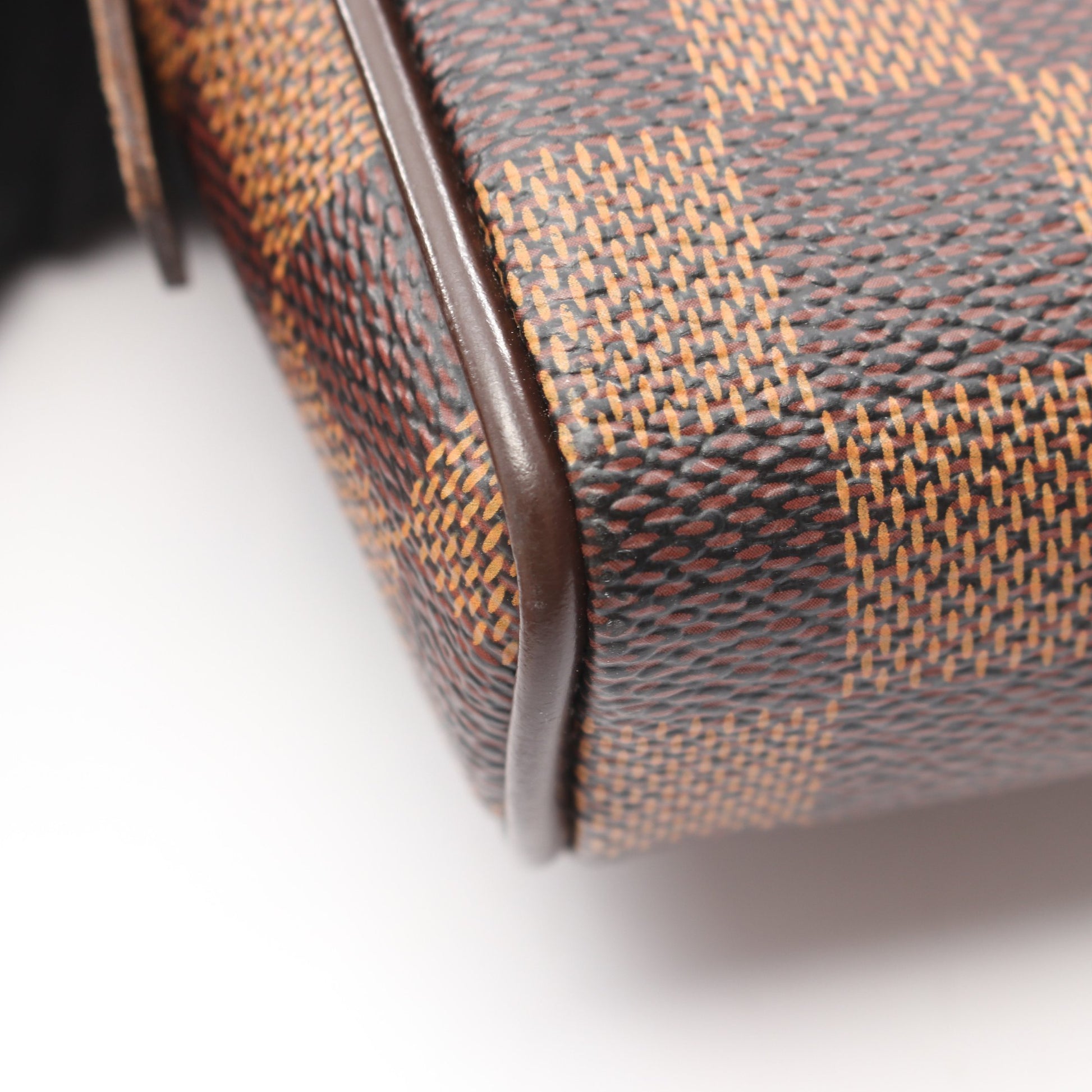 バムバッグ ブルックリン ダミエエベヌ ボディバッグ PVC レザー ブラウン ルイヴィトン バッグ LOUIS VUITTON