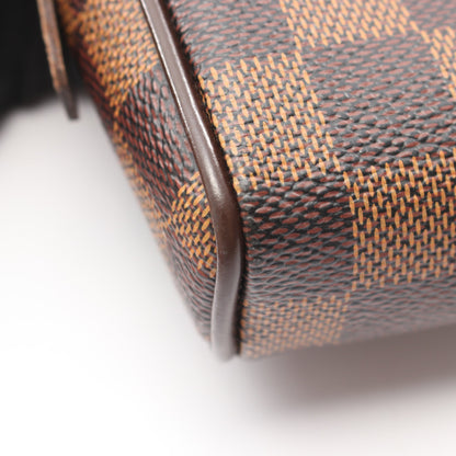 バムバッグ ブルックリン ダミエエベヌ ボディバッグ PVC レザー ブラウン ルイヴィトン バッグ LOUIS VUITTON