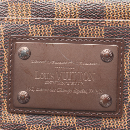 バムバッグ ブルックリン ダミエエベヌ ボディバッグ PVC レザー ブラウン ルイヴィトン バッグ LOUIS VUITTON
