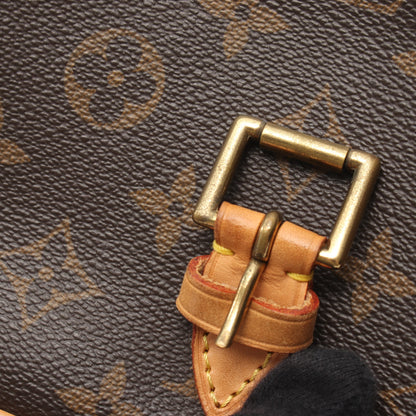 ソローニュ モノグラム ショルダーバッグ PVC レザー ブラウン ルイヴィトン バッグ LOUIS VUITTON