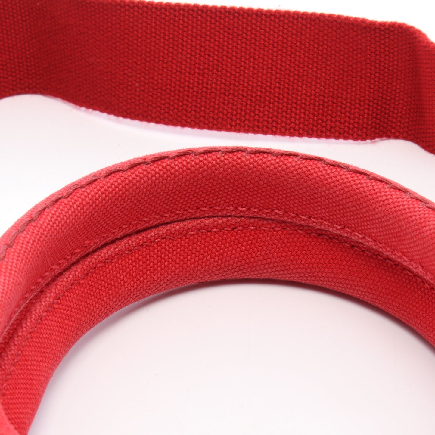 CANAPA カナパ ミニ 2WAY ハンドバッグ トートバッグ キャンバス レッド プラダ