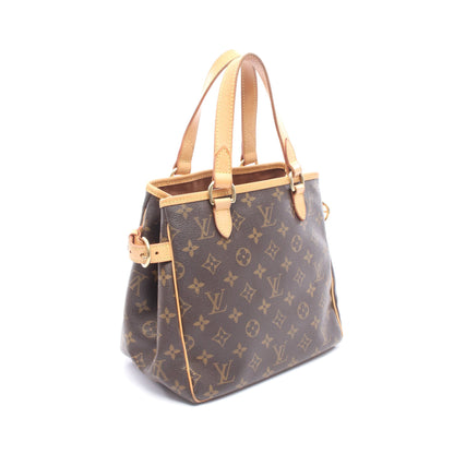 バティニョール モノグラム ハンドバッグ PVC レザー ブラウン ルイヴィトン バッグ LOUIS VUITTON