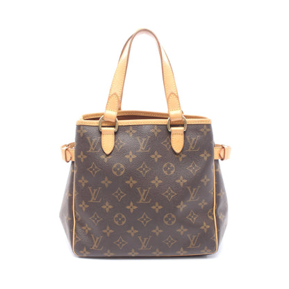 バティニョール モノグラム ハンドバッグ PVC レザー ブラウン ルイヴィトン バッグ LOUIS VUITTON