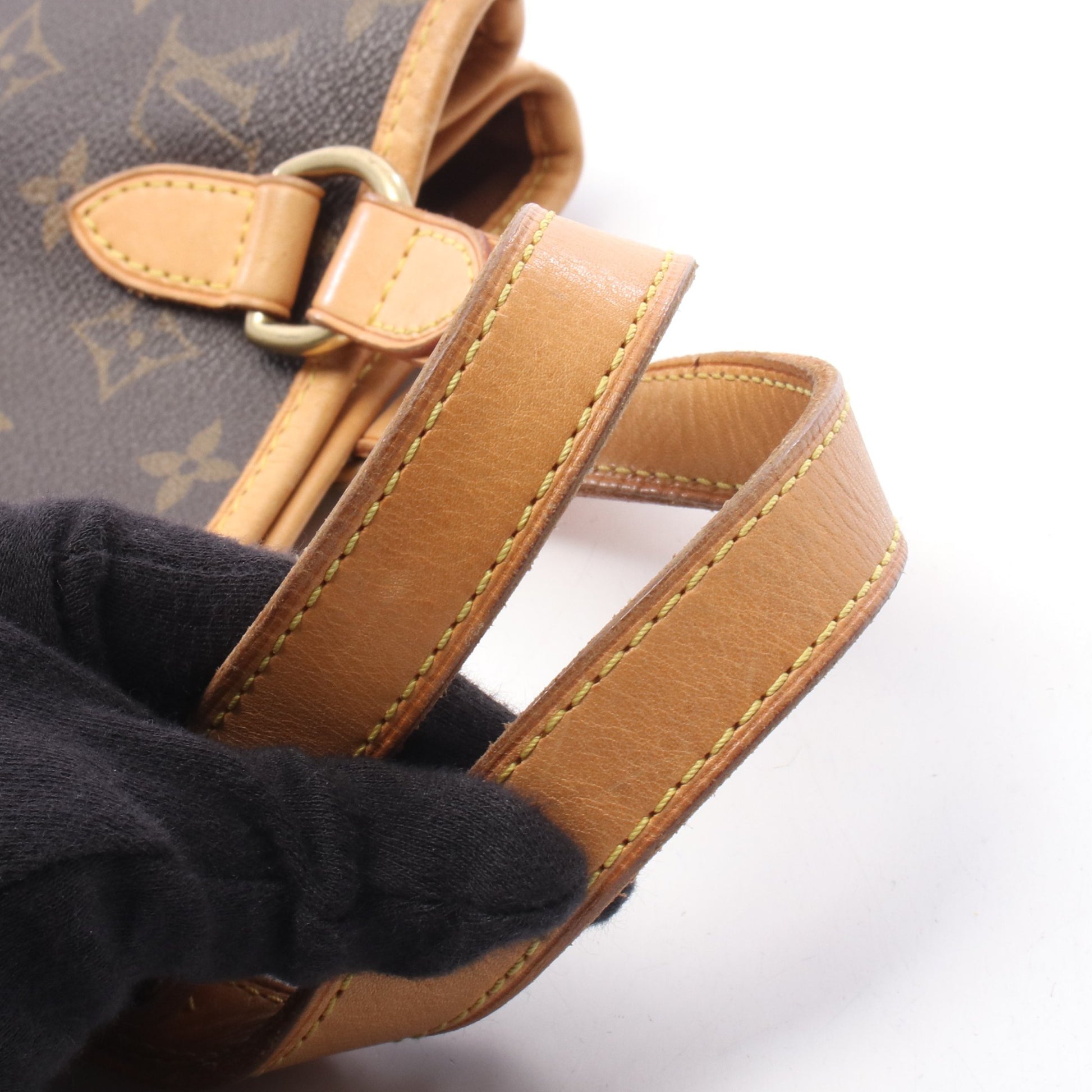 バティニョール モノグラム ハンドバッグ PVC レザー ブラウン ルイヴィトン バッグ LOUIS VUITTON