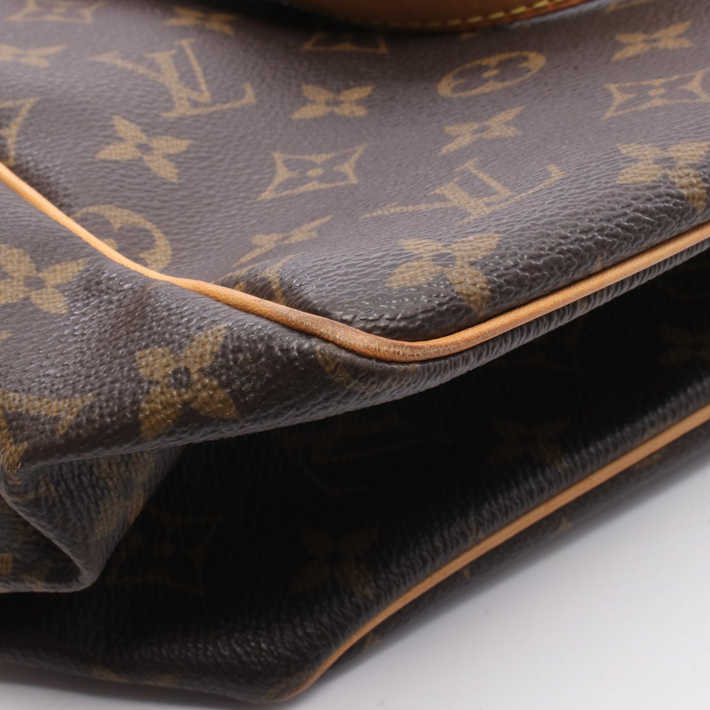 バティニョール モノグラム ハンドバッグ PVC レザー ブラウン ルイヴィトン バッグ LOUIS VUITTON