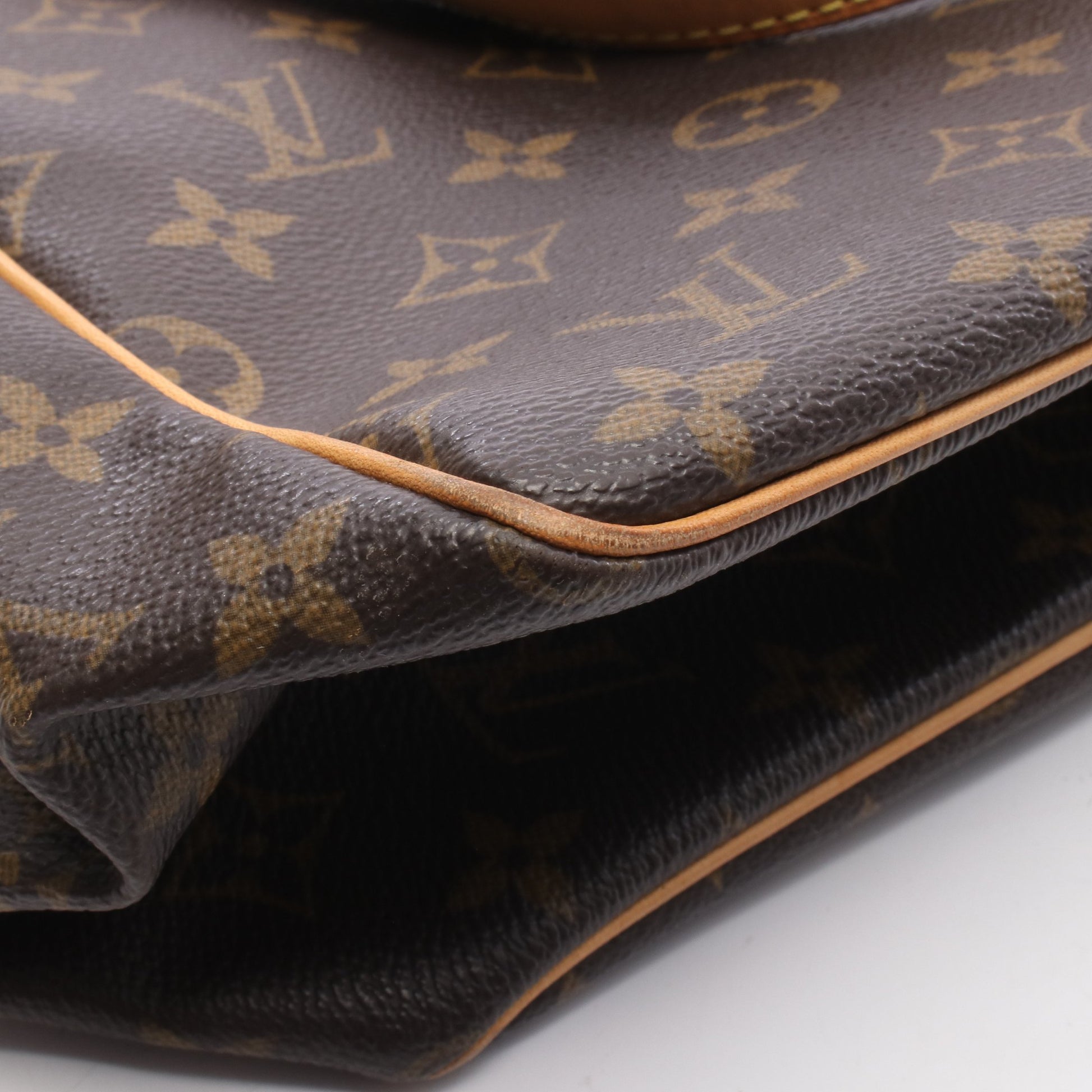 バティニョール モノグラム ハンドバッグ PVC レザー ブラウン ルイヴィトン バッグ LOUIS VUITTON