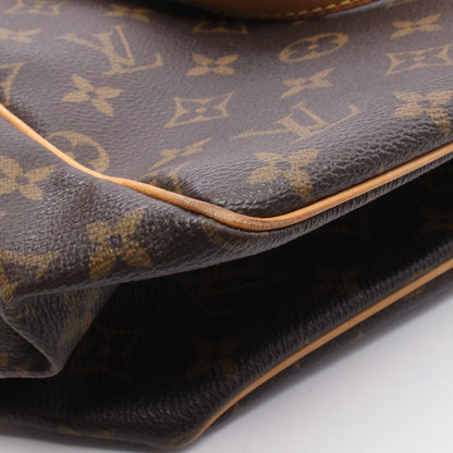 バティニョール モノグラム ハンドバッグ PVC レザー ブラウン ルイヴィトン バッグ LOUIS VUITTON