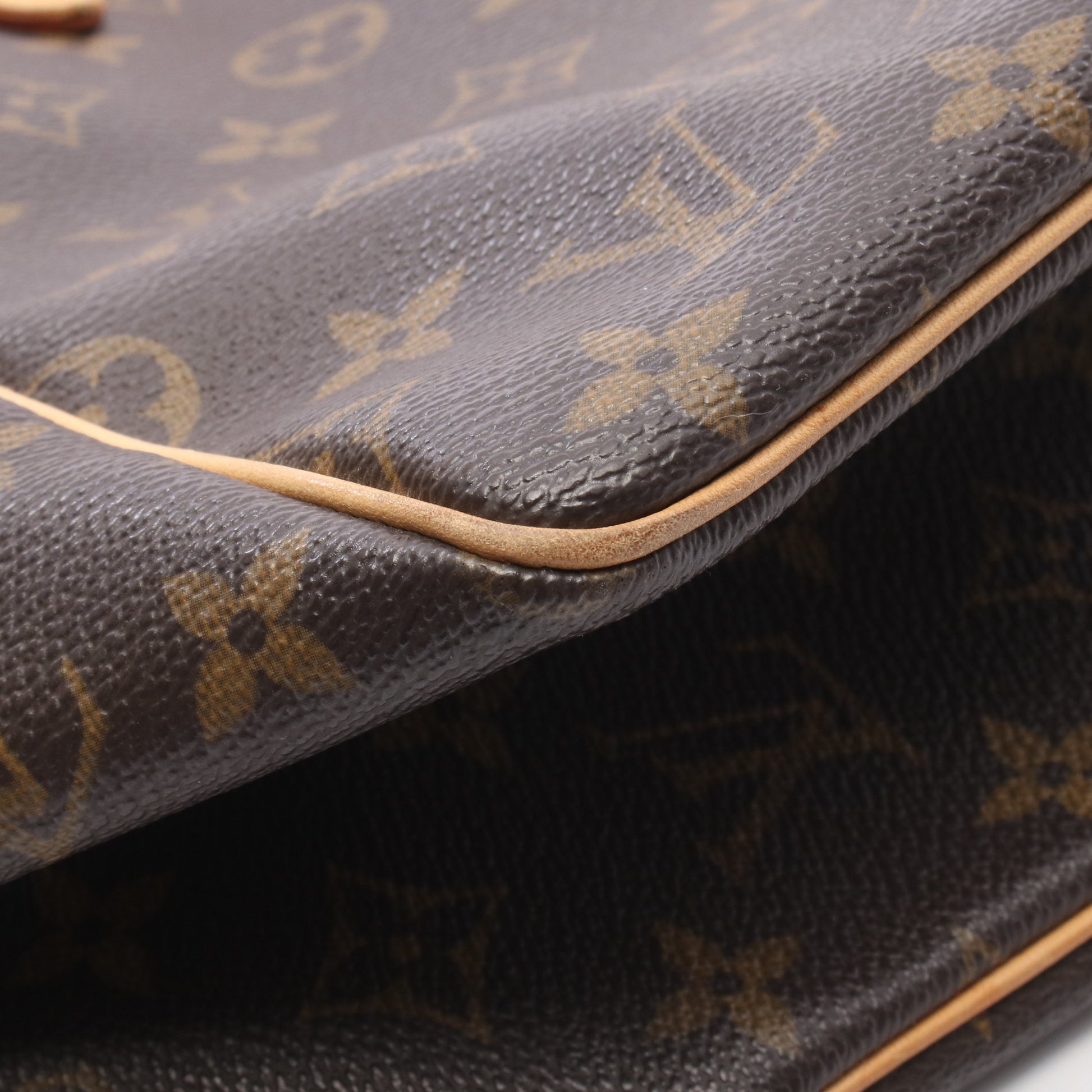 バティニョール モノグラム ハンドバッグ PVC レザー ブラウン ルイヴィトン バッグ LOUIS VUITTON