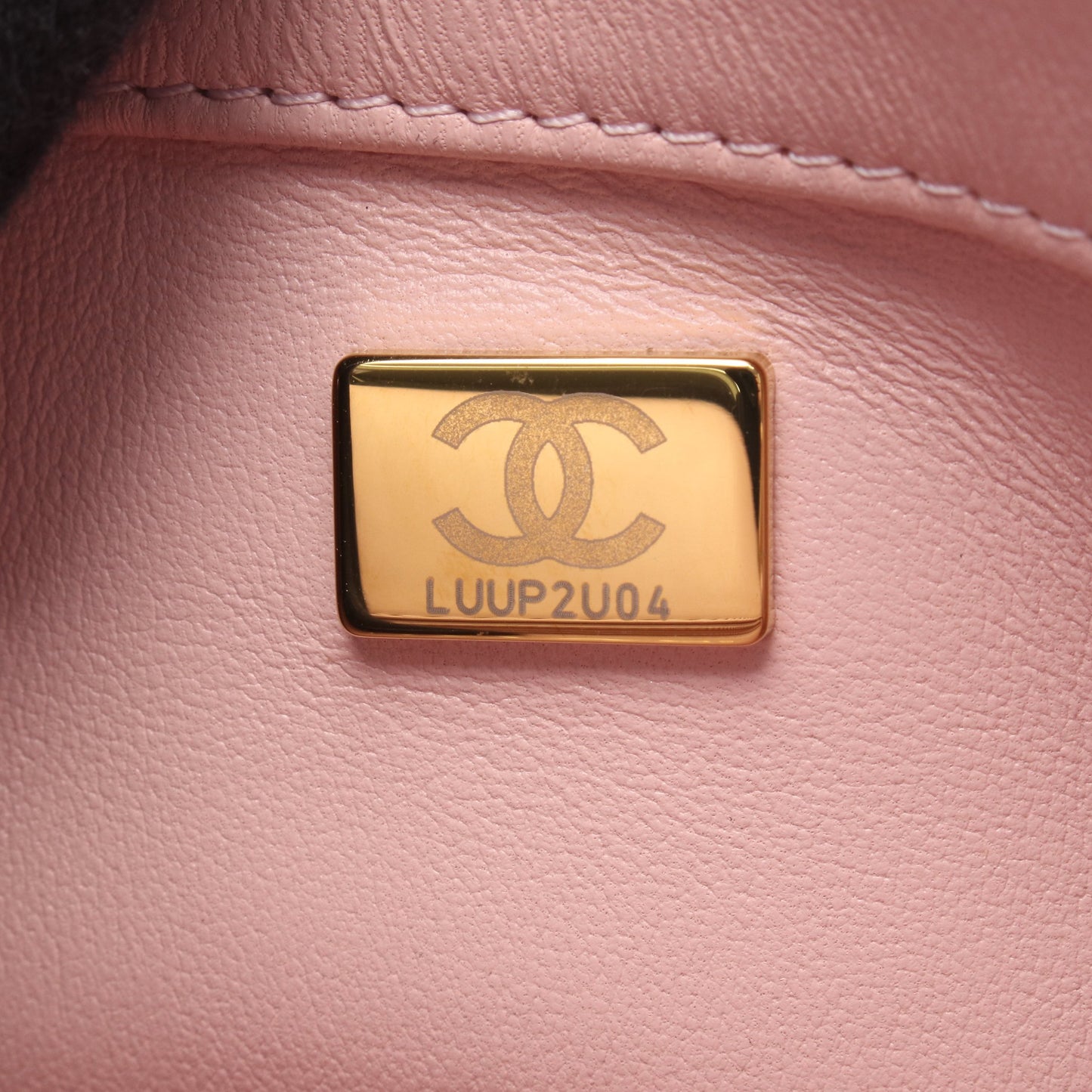 ミニマトラッセ チェーンショルダーバッグ レザー ピンク ゴールド金具 シャネル バッグ CHANEL