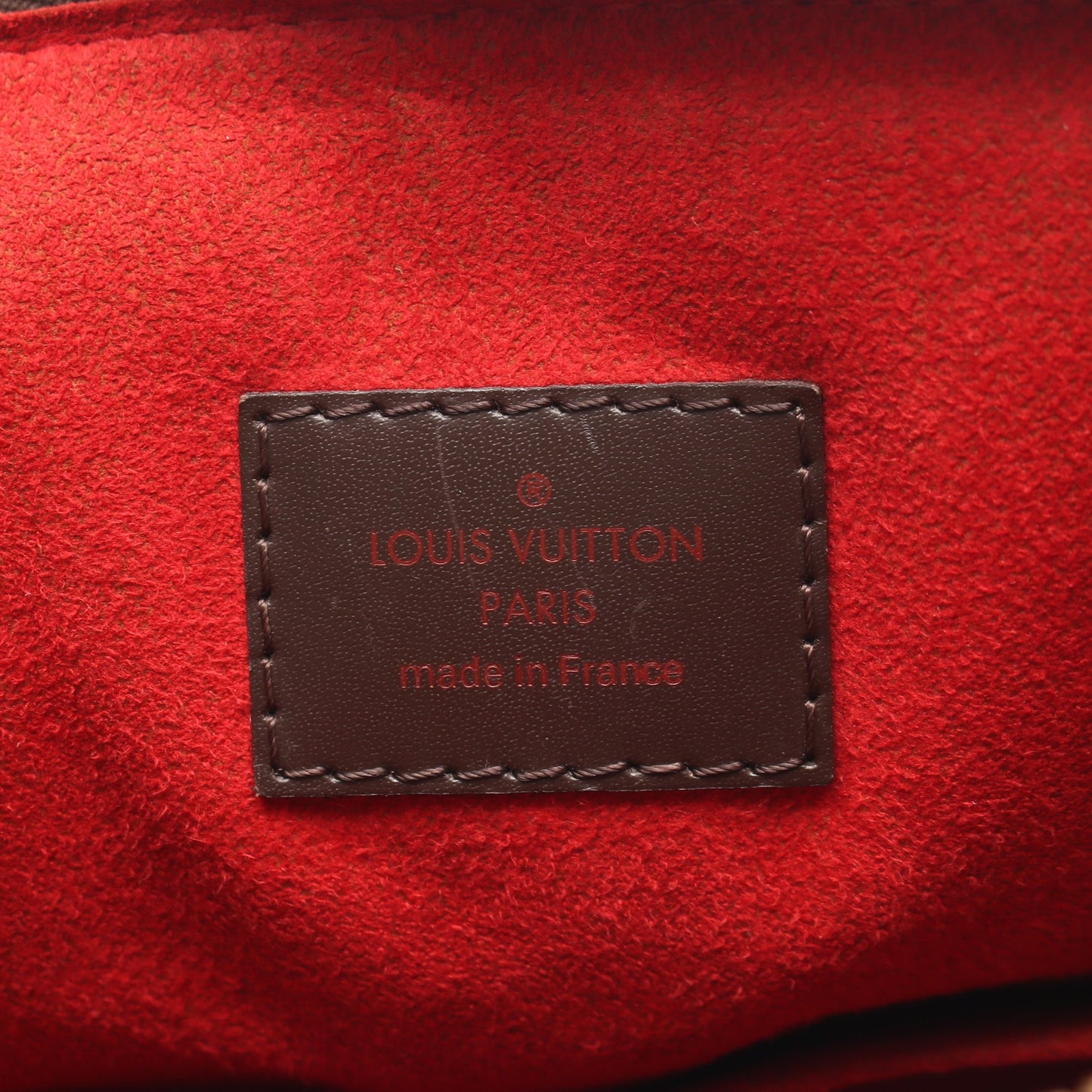 トレヴィPM ダミエエベヌ 2WAY ハンドバッグ PVC レザー ブラウン ルイヴィトン バッグ LOUIS VUITTON