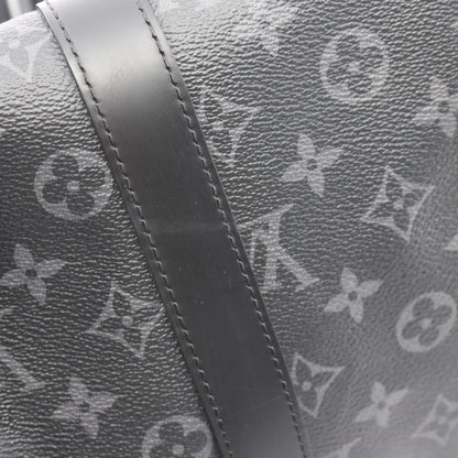 キーポル バンドリエール45 モノグラムエクリプス 2WAY ボストンバッグ PVC レザー ブラック ルイヴィトン バッグ LOUIS VUITTON