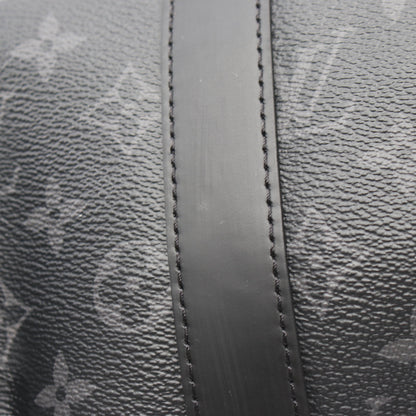 キーポル バンドリエール45 モノグラムエクリプス 2WAY ボストンバッグ PVC レザー ブラック ルイヴィトン バッグ LOUIS VUITTON
