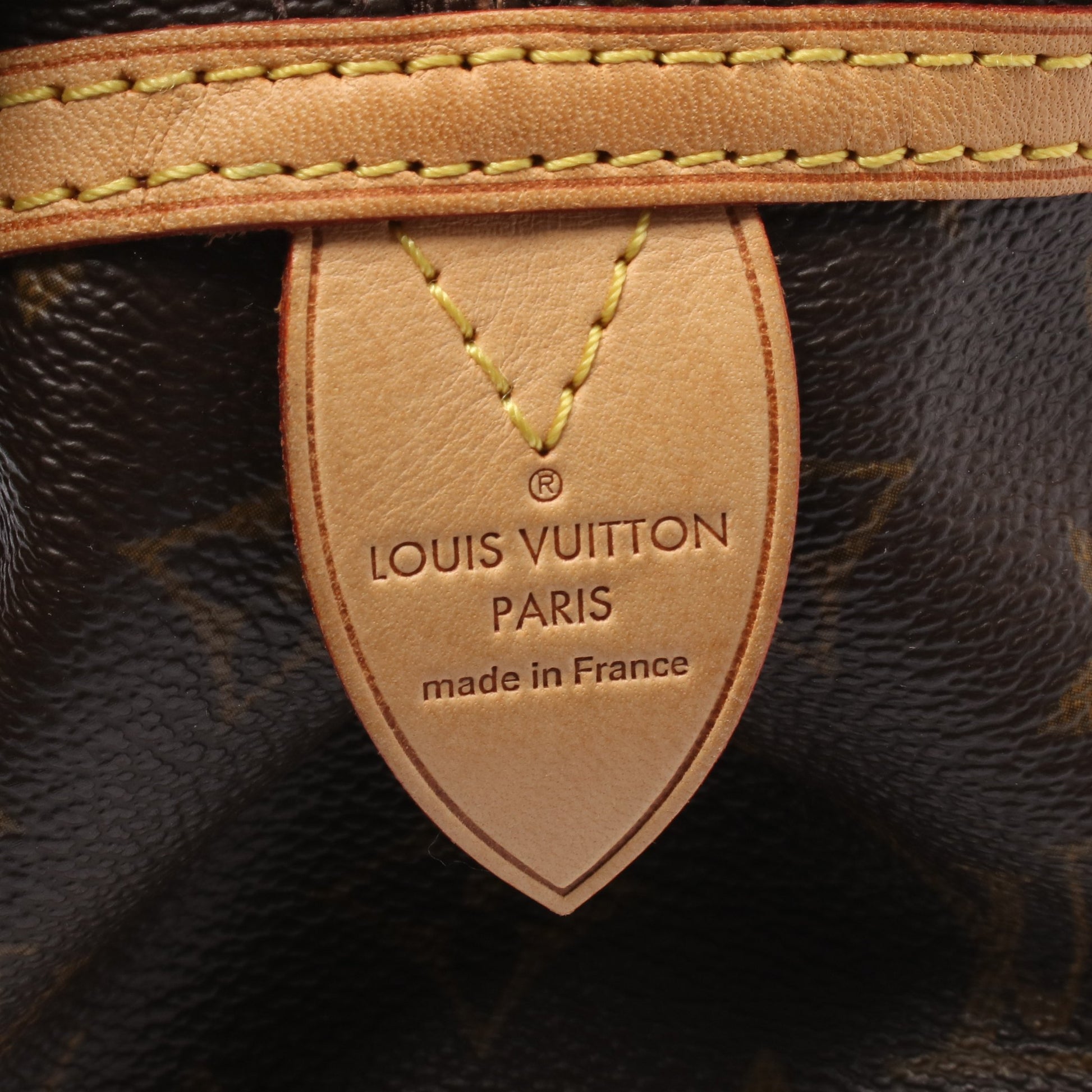 モントルグイユPM モノグラム ショルダーバッグ PVC レザー ブラウン ルイヴィトン バッグ LOUIS VUITTON