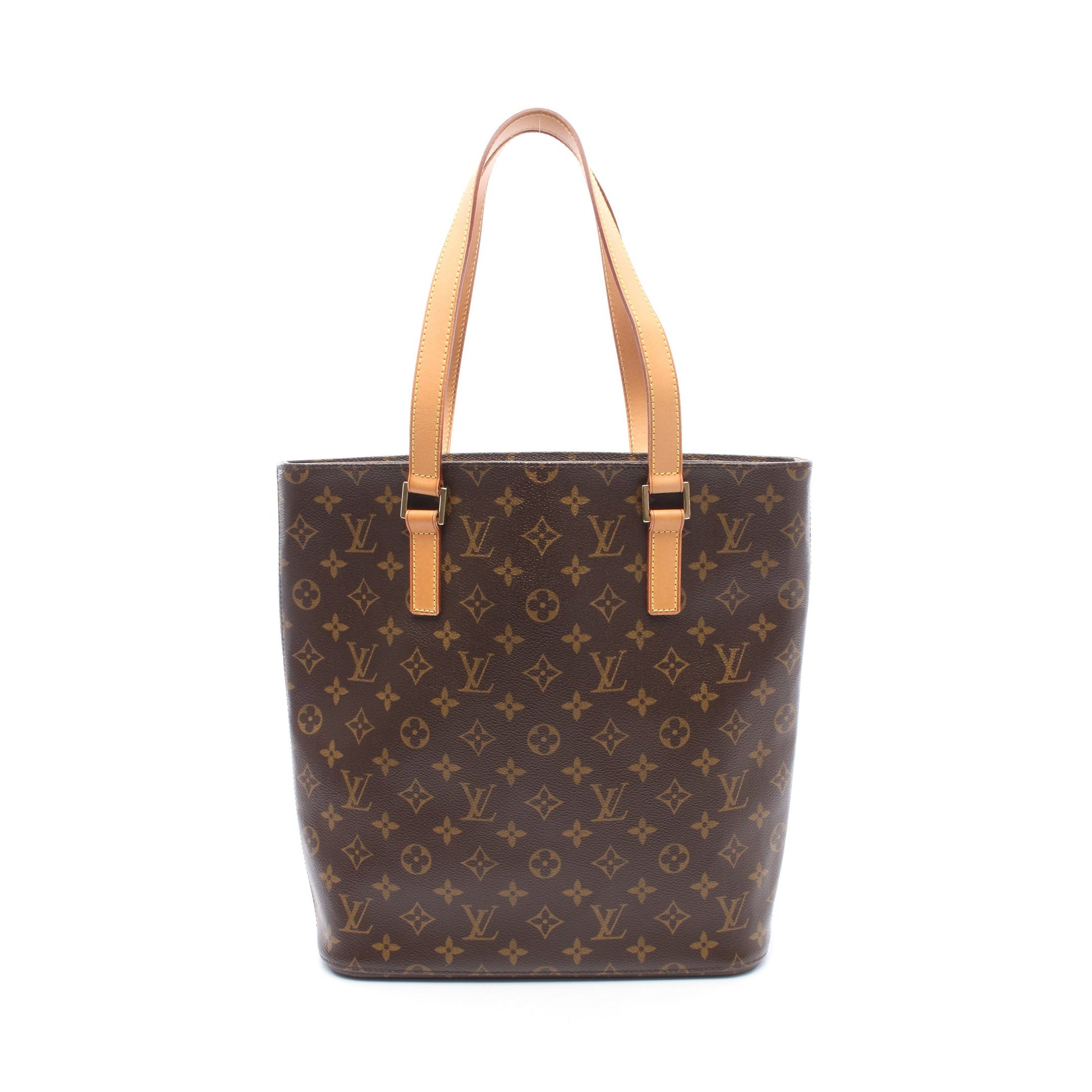 ヴァヴァンGM モノグラム ショルダーバッグ トートバッグ PVC レザー ブラウン ルイヴィトン バッグ LOUIS VUITTON
