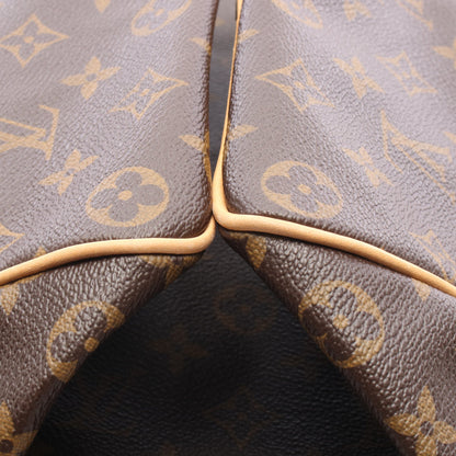 スピーディ35 モノグラム ハンドバッグ PVC レザー ブラウン ルイヴィトン バッグ LOUIS VUITTON